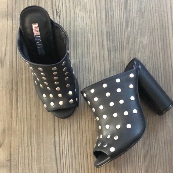 Shoes - Studded Mules